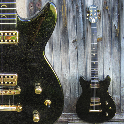 The Wizard Sparkle surf Green - wizard guitars